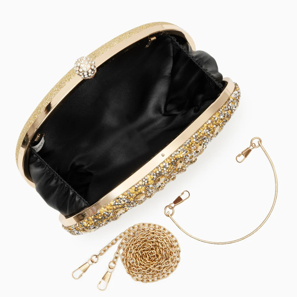 VANESSA Rhinestone Clutchbag