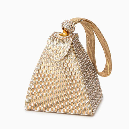 SARAH Crystal Pyramid Handbag