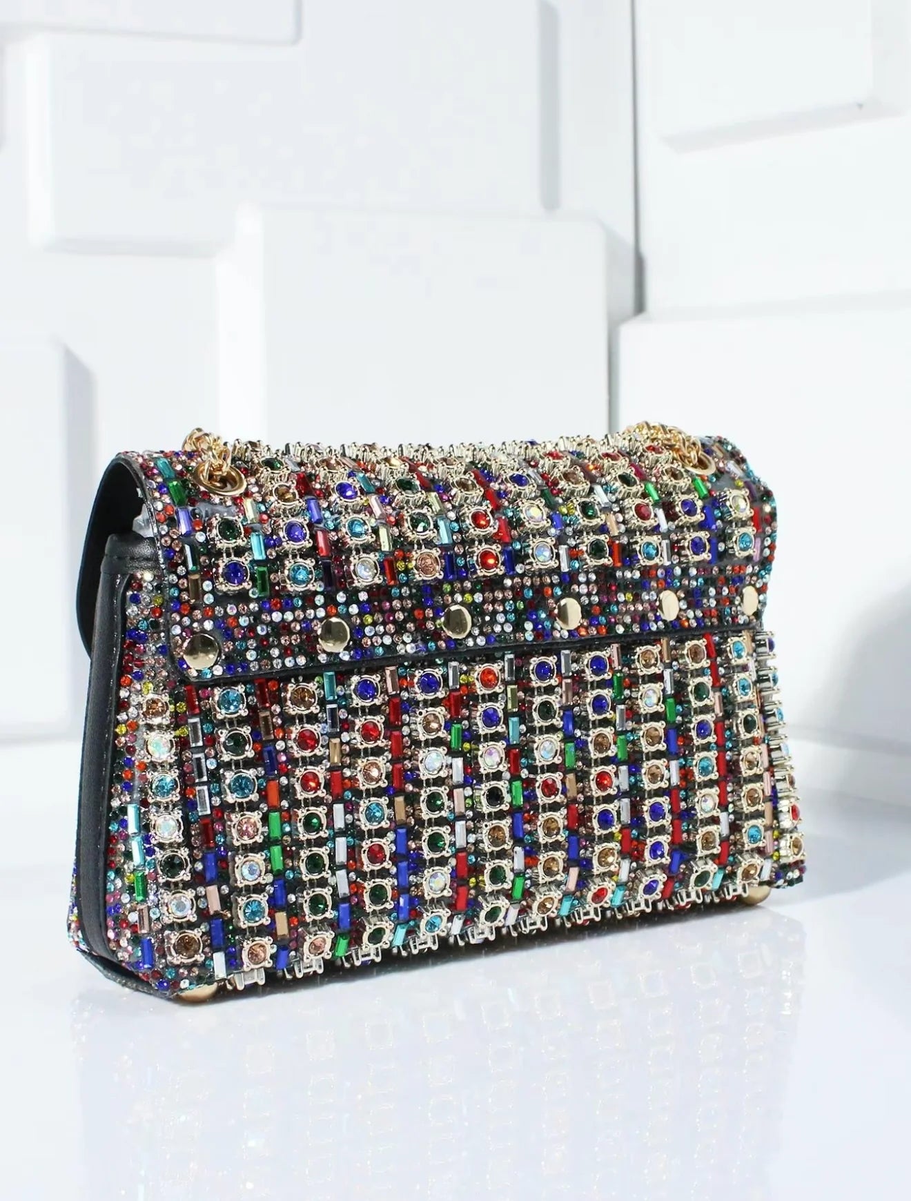 JULIETTE Rhinestone Clutch Bag